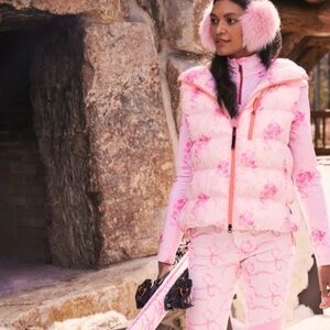 NWT Bogner x LoveShackFancy 🎀Naima Puffer Ski Vest - 4
